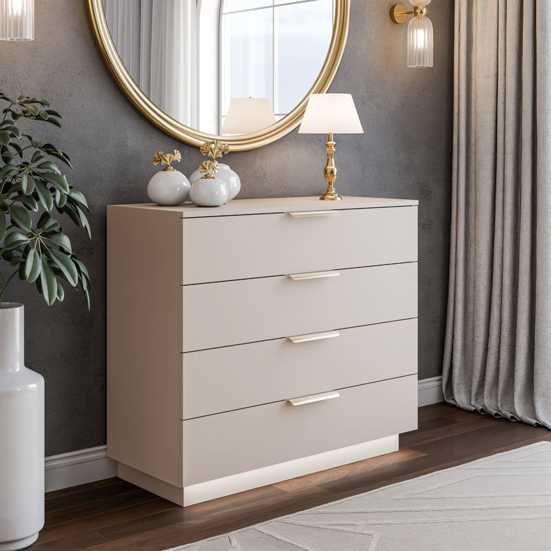 95cm Sideboard, cashmere/ gold