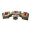 Janet 6 Seater Rattan Sofa Set-19614401