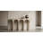 Travertine Arched Console Table / Sofa Table - Fully Assembled - 34.3'' H X 63'' W X 15.7'' D
