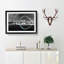 Gateshead Millennium Bridge in Abstract - Picture Frame Graphic Art Print-55726936-55726935