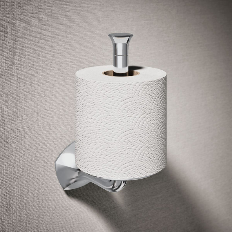 Porte-papier hygiénique occasion, Chrome poli