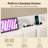 Revan Ebern Designs Bed Frame With Headboard, Platform Bed Frame With 4 Storage Drawers & Hidden Storage, Bookcase Bed Frame With Charging Station-173747416-170167246