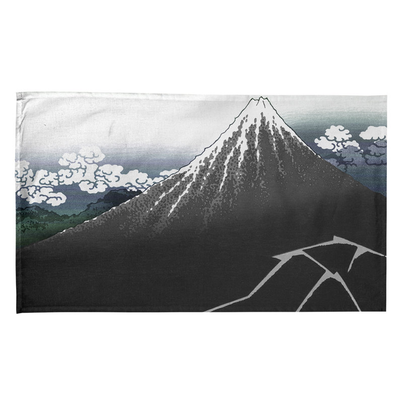 Torchon en dessous the Summit Lightning, Polyester sergé, Bleu/vert
