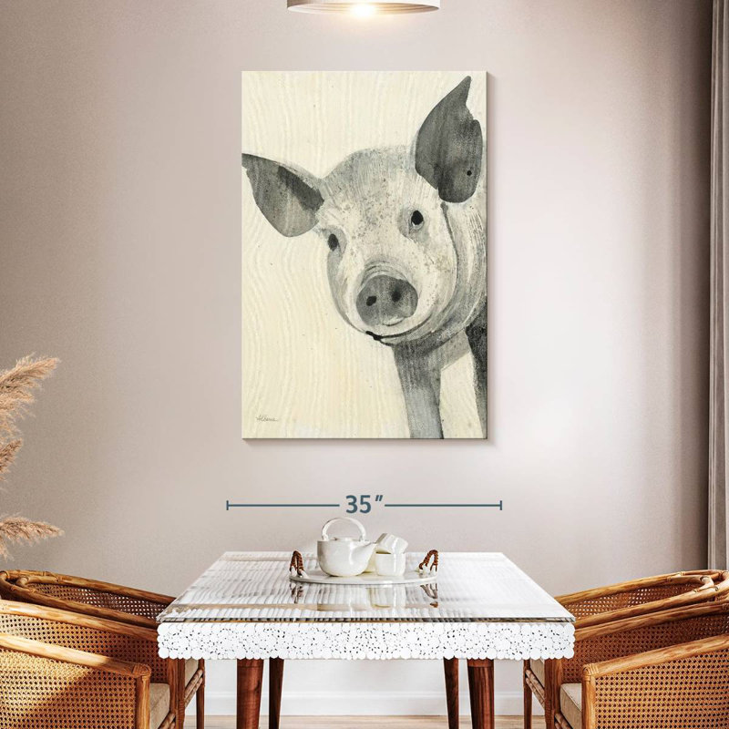 Brampt Oink, 48" H x 32" W