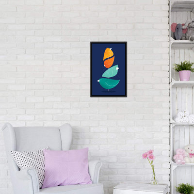 «Bird Stack I» par Modern Tropical - impression d'art graphique