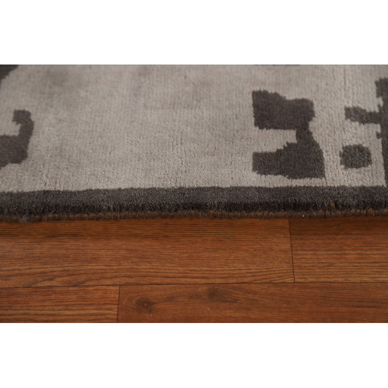 Tapis contemporain abstrait 8 x 11