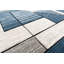 Tapis géométrique bleu Yorgos L''baiet Caroline-1689579067