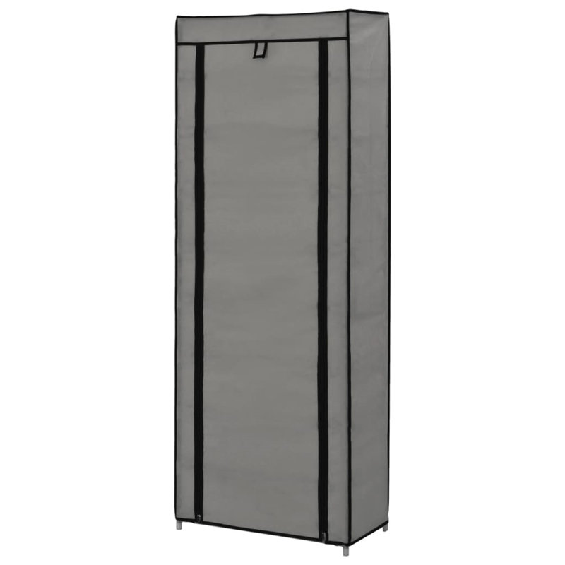 20 Pair Shoe Rack, Grey