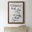 "Bathroom Rules" - Art textuel sur toile-61354181-61354182