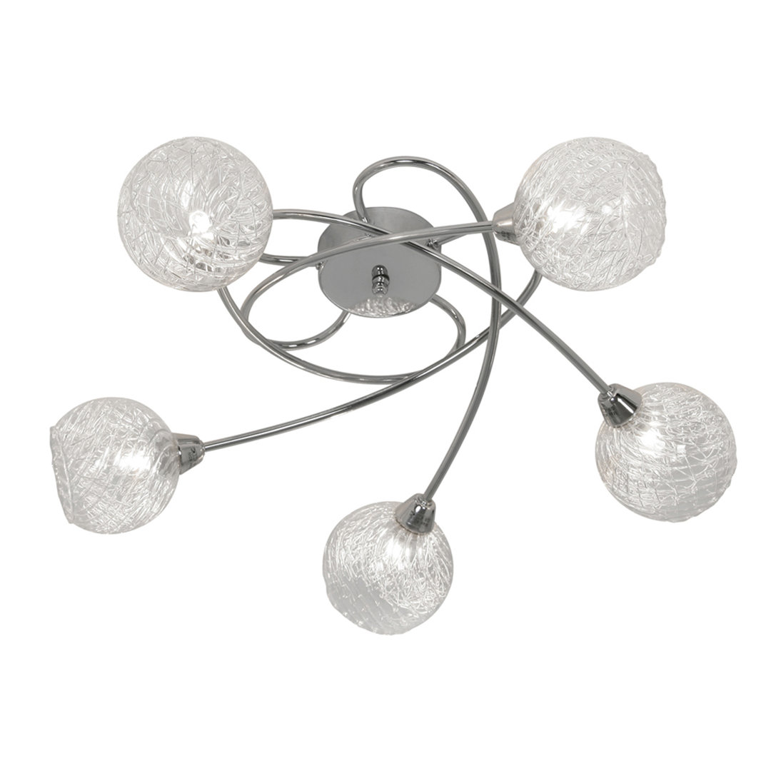 5 Light Semi Flush Ceiling Light