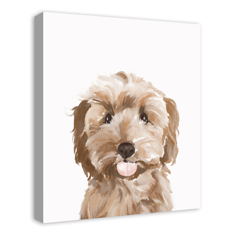 Sweet Puppy Canvas Print, 24" H x 20" W