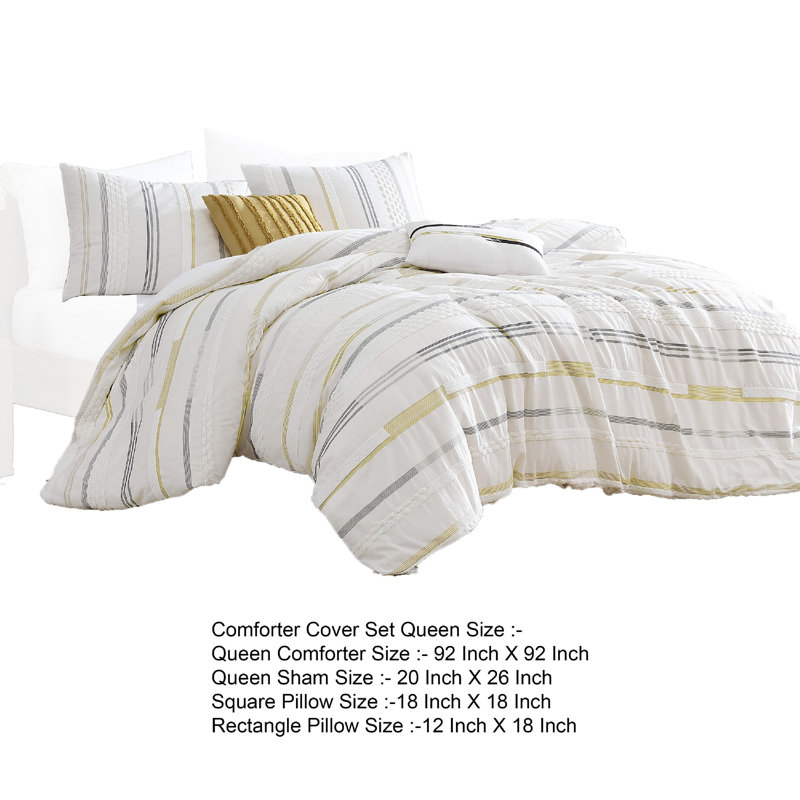  Duvet Cover & Insert Set, Queen Duvet Cover & Insert + 5 Additional Pieces