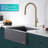 Oletto Single Handle Pull-Down Kitchen Faucet-53024491