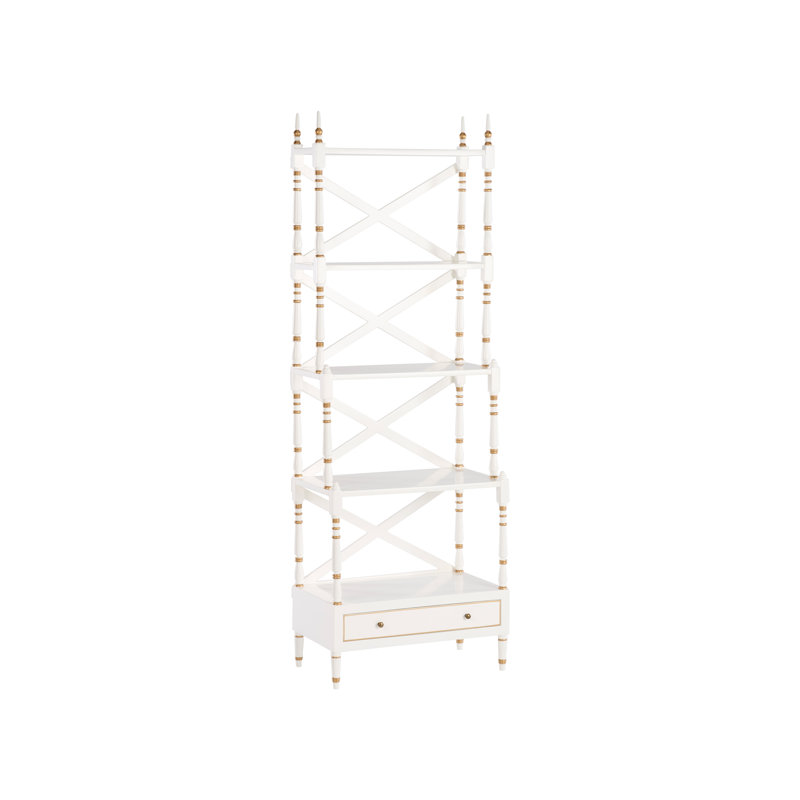 Carnaby House Bookcase, White