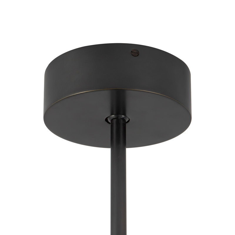 Dahlia 28-in Urban Bronze dimmable LED Chandelier, Oil Rubbed Bronze