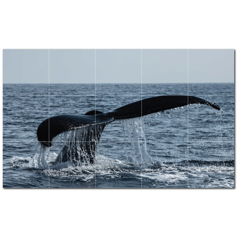 Murale décorative en céramique 4,25 po x 4,25 po