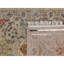 2'6"x11'10" Beaver Brown, THE SUNSET ROSETTES, Hand Knotted, Wool and Pure Silk, Soft to the Touch, Runner, Oriental Rug