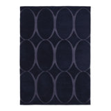 Renaissance Wool Geometric Area Rug in Blue