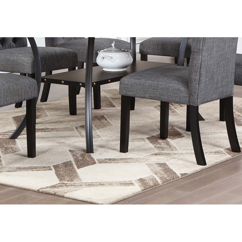 Ensemble de salle à manger moderne et classique en bois naturel 4X
