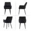 Albrey 50cm H Linen Upholstered Metal Armchair-1436343539