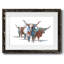 Modern Longhorns I Framed On Paper Print-263840530-263840534