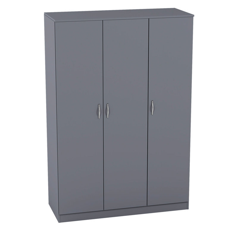 Maybery MDF & Particleboard Wardrobe, Grey