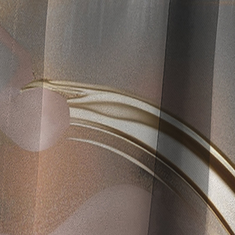 Babita - Rideau occultant Shapes Abstract - 1 panneau, L 52 po x L 90 po