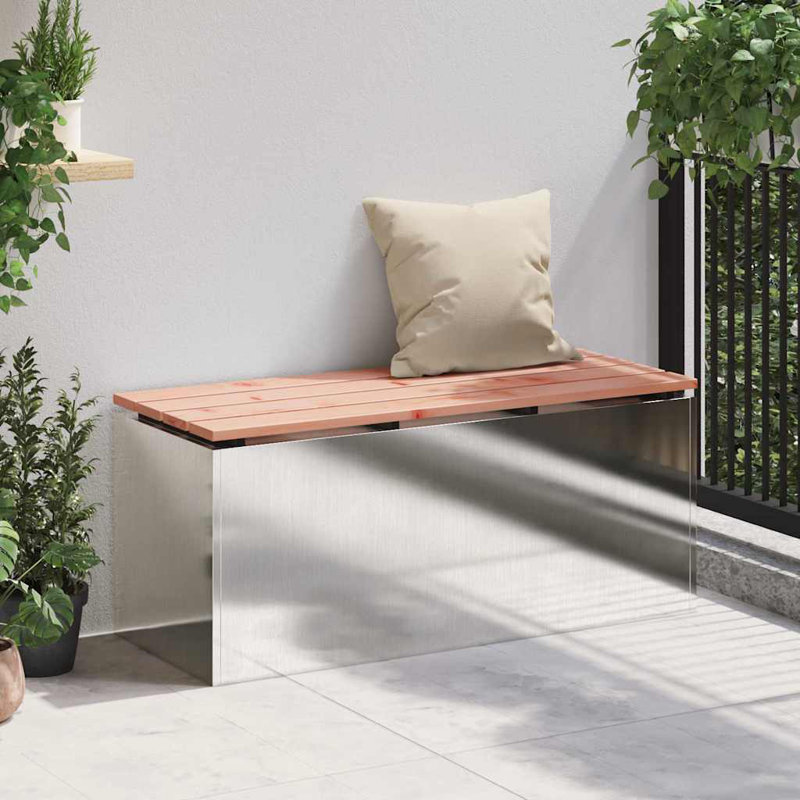 Outdoor Bench, 43cm H x 100cm W x 40cm D