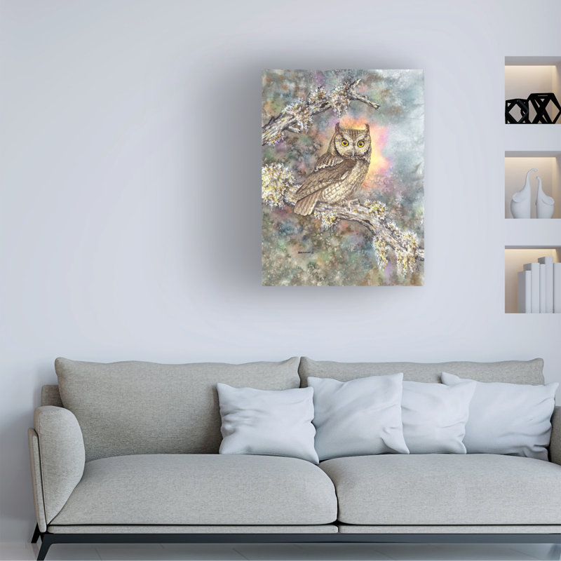 «Dave Bartholet Screech», art sur toile, H 14 po x l 19 po