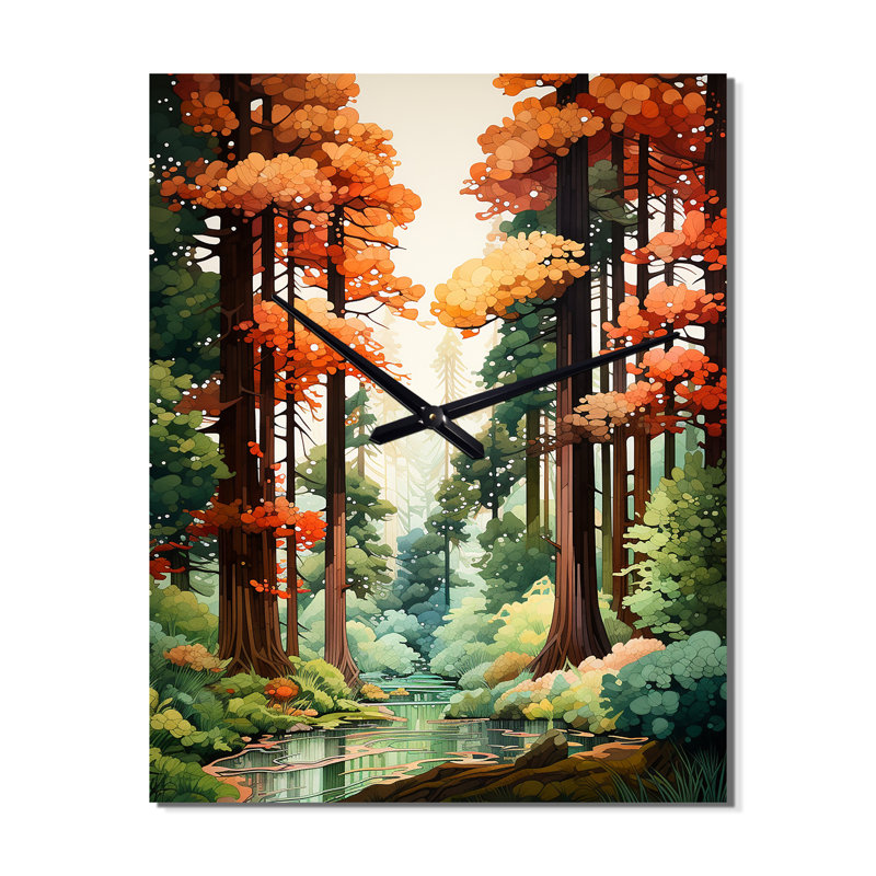 Horloge murale Jazymne, Grand