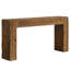 Table de bout polyvalente, console compacte, table basse en bois