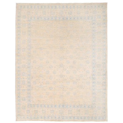 Tapis de zone en laine 8 pi 3 po x 10 pi 9 po à la main one-of-kind noué la Vegetable Dye