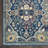 Ankara Global Bordered Navy Multicolor Area Rug-137521280