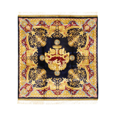 Versace Design Rug 4'9"x 4'9"