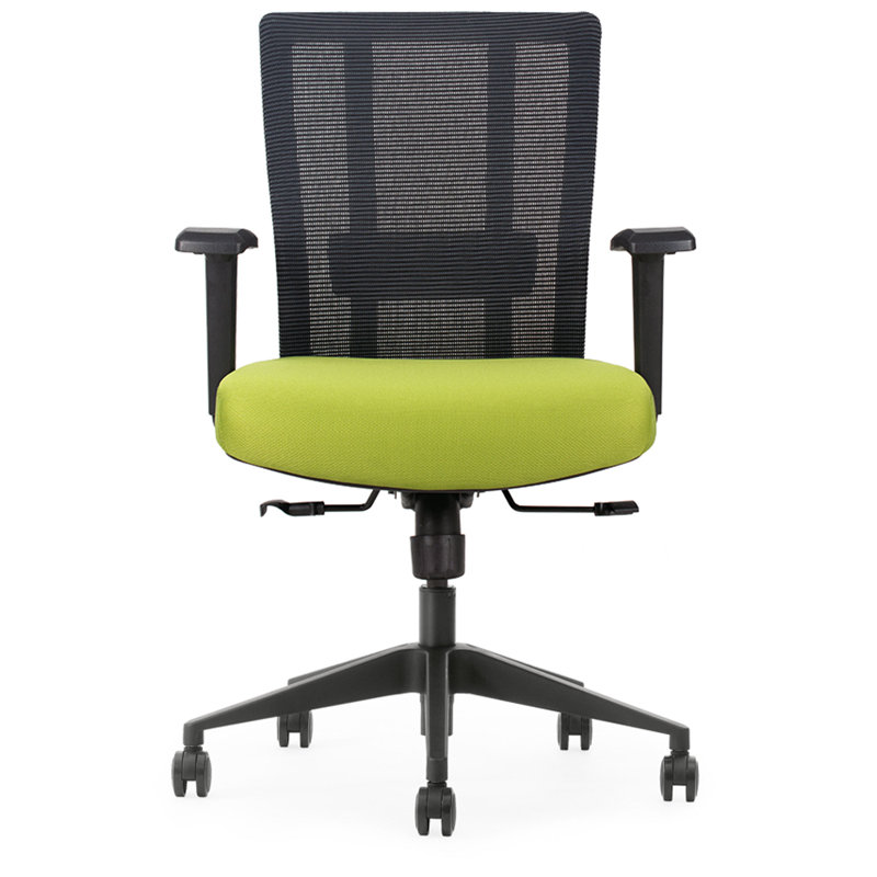 Scarlette Ergonomic Mesh Task Chair with Seat Slide, Adj Lumbar Support, Reclines with Lock, Green