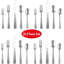 Ensemble de couverts 20 pièces en acier inoxydable pour 4, 18/8 couverts polis miroir Comprend couteaux, fourchettes, cuillères, cuillères à café et fourchettes à salade, va au lave-vaisselle