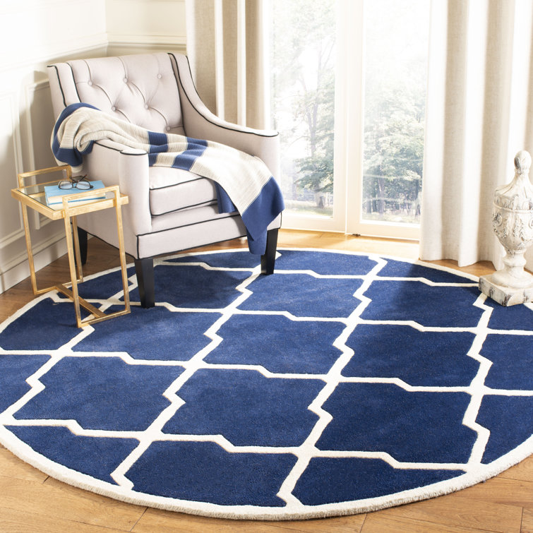 Winston Porter Hand Tufted Wool Geome...