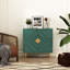 Buffet moderne 31,7 po avec 2 portes décoratives en relief Shenade-580571291