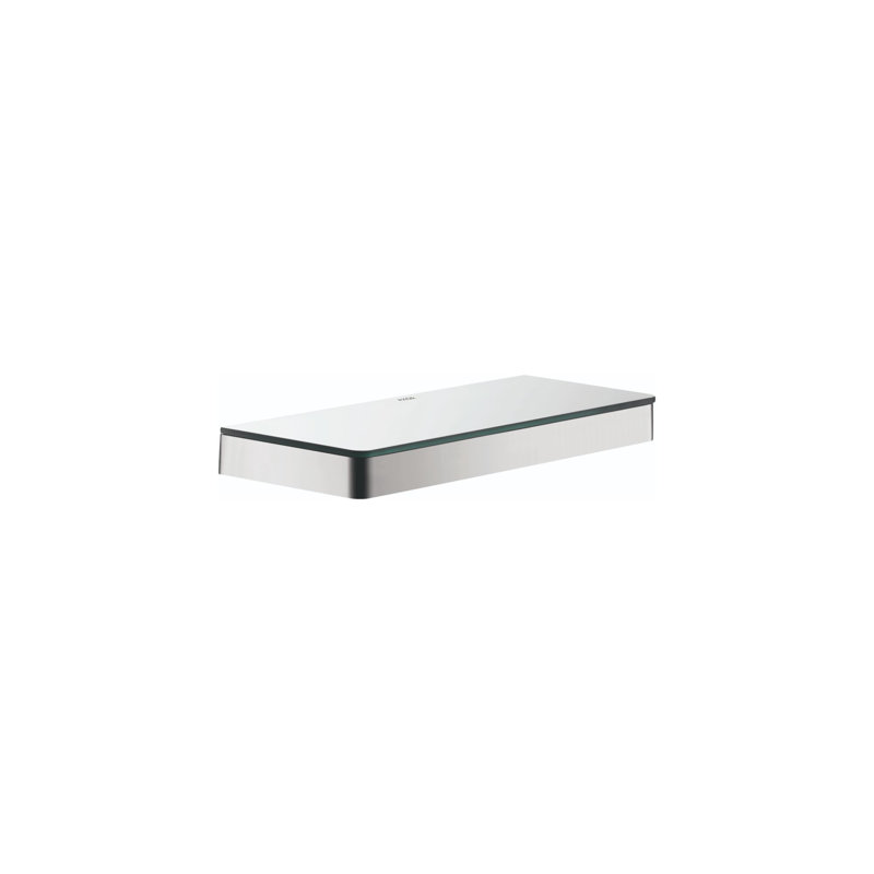 AXOR Universal Softsquare Shelf 12", 1.2" H x 11.9" W x 4.3" D, Chrome