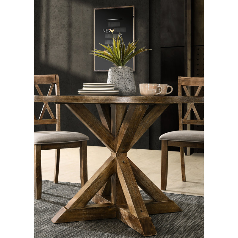 Table de salle à manger en bois franc Charmant