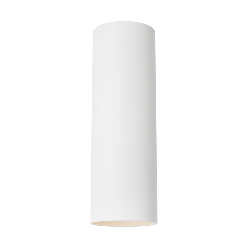 Windsor Sean Lavin Outdoor Cylinders Outdoor Fixture In Outdoor Textured White Finish With Outdoor Textured White Shade