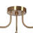 Strasburg 3-Light Seeded Glass Semi Flush Mount