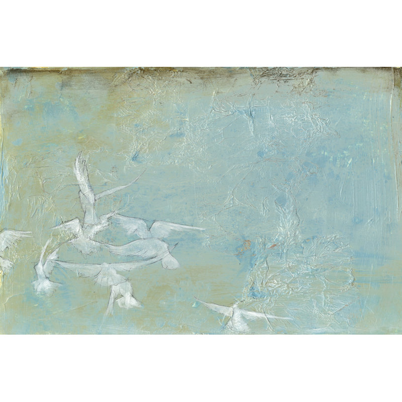 Flight II by Jennifer Goldberger - Wrapped Canvas Painting, 81cm H x 122cm W