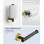 Ensemble de quincaillerie de salle de bain en acier inoxydable VIBRANTBATH 5 pièces, robuste et facile à installer avec un design élégant-81304717