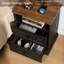 Table de chevet 20 po avec 2 tiroirs et rangement ouvert-1190177533-1190655863