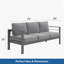 Canapé d'extérieur 75 "avec coussins 75"-1904848377