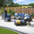 Wicker 8 - Person Modular Patio Conversation Set with Cushions-138858517