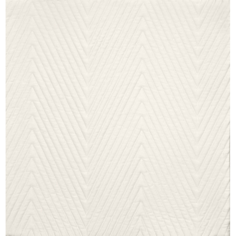 Letizia Bedding, King Coverlet, Ivory