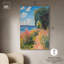 «Floral Coast Walk», toile Monet Coastal par Art Remedy-110304246-110304247