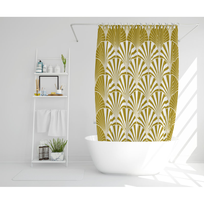 Merlyn Polyester Shower Curtain Set, 168cm H x 168cm W